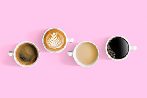 Cups of coffee