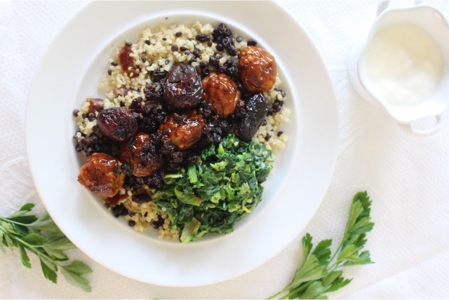 A healthy recipe of lamb, quinoa, and lentils, that can help boost fertility.