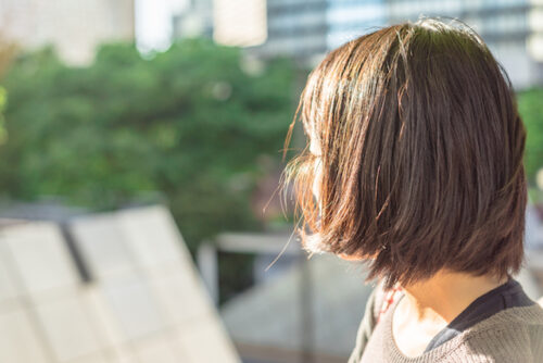 A person staring off in to the distance wondering if a past abortion affect pregnancy