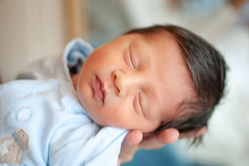 sleeping baby