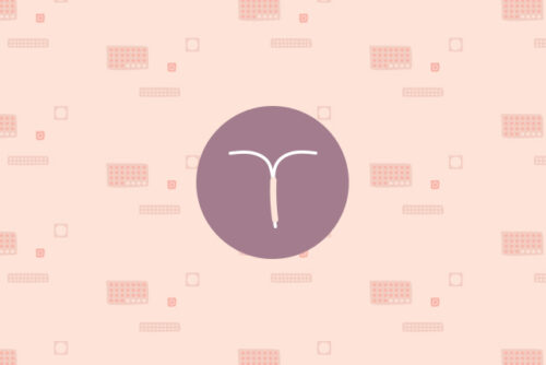 Graphic of a type of birth control for women.