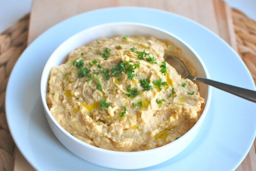 carmelized onion hummus