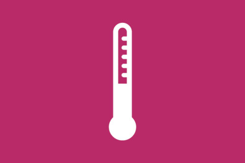 A thermometer to indicate tracking basal body temperature.