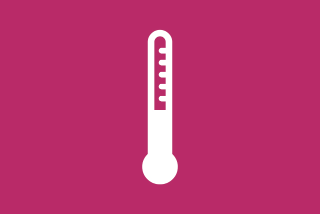A thermometer to indicate tracking basal body temperature.