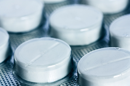 Several Clomid fertility pills in a package