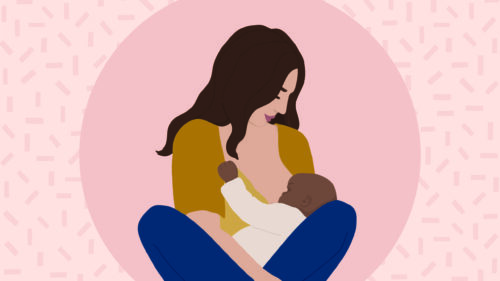 Image of woman breastfeeding