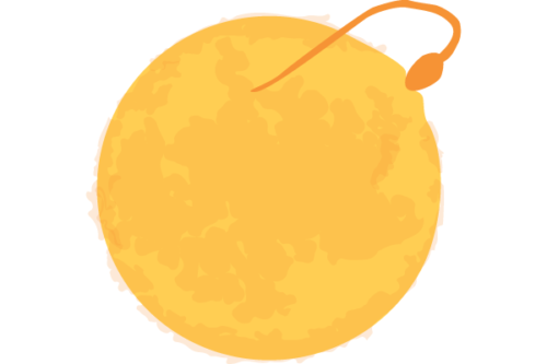 illustration of sperm going into egg