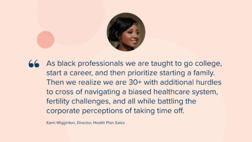 Blog Image with quote from Kami on health equity